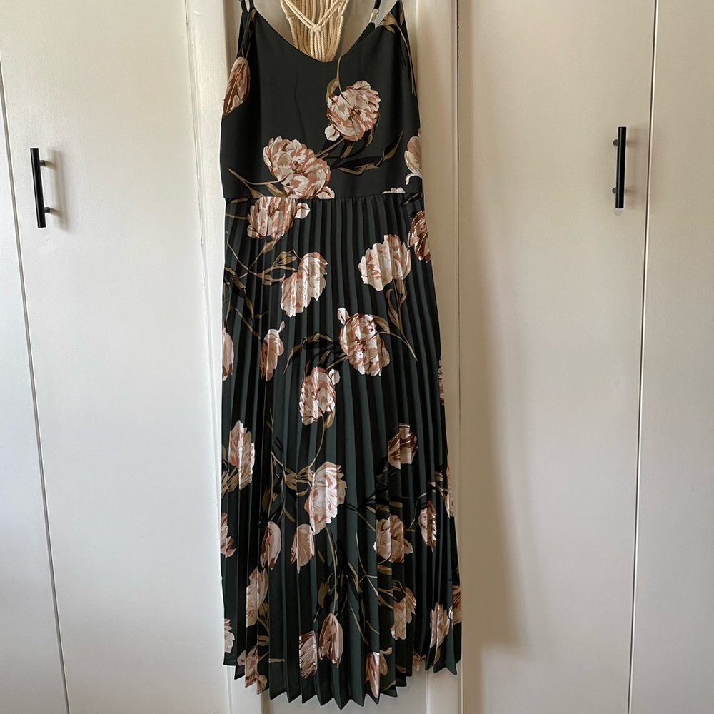Green Floral Dress